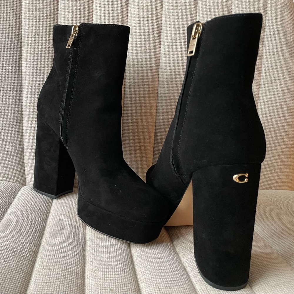 Coach booties